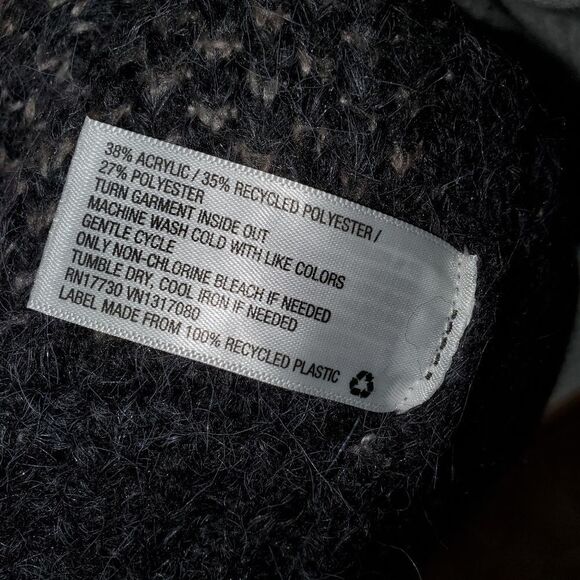 NWT Universal Thread Chunky Sweater. Leppard Gray. Oversized. Size 1XL - Picture 6 of 12